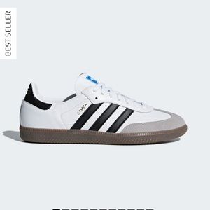 Samba originals white brand new with box men’s 4 women’s 6